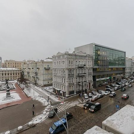 Апартаменти 3-Кімнатні М. Золоті Ворота 基輔 外观 照片