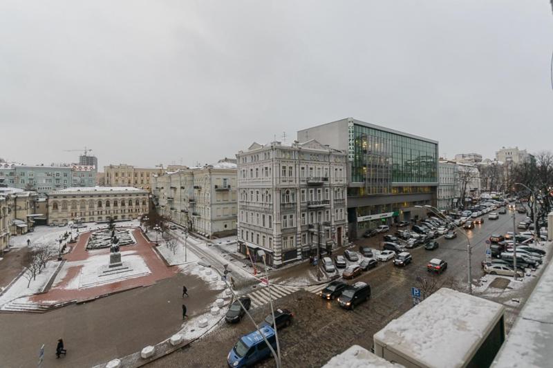 Апартаменти 3-Кімнатні М. Золоті Ворота 基輔 外观 照片
